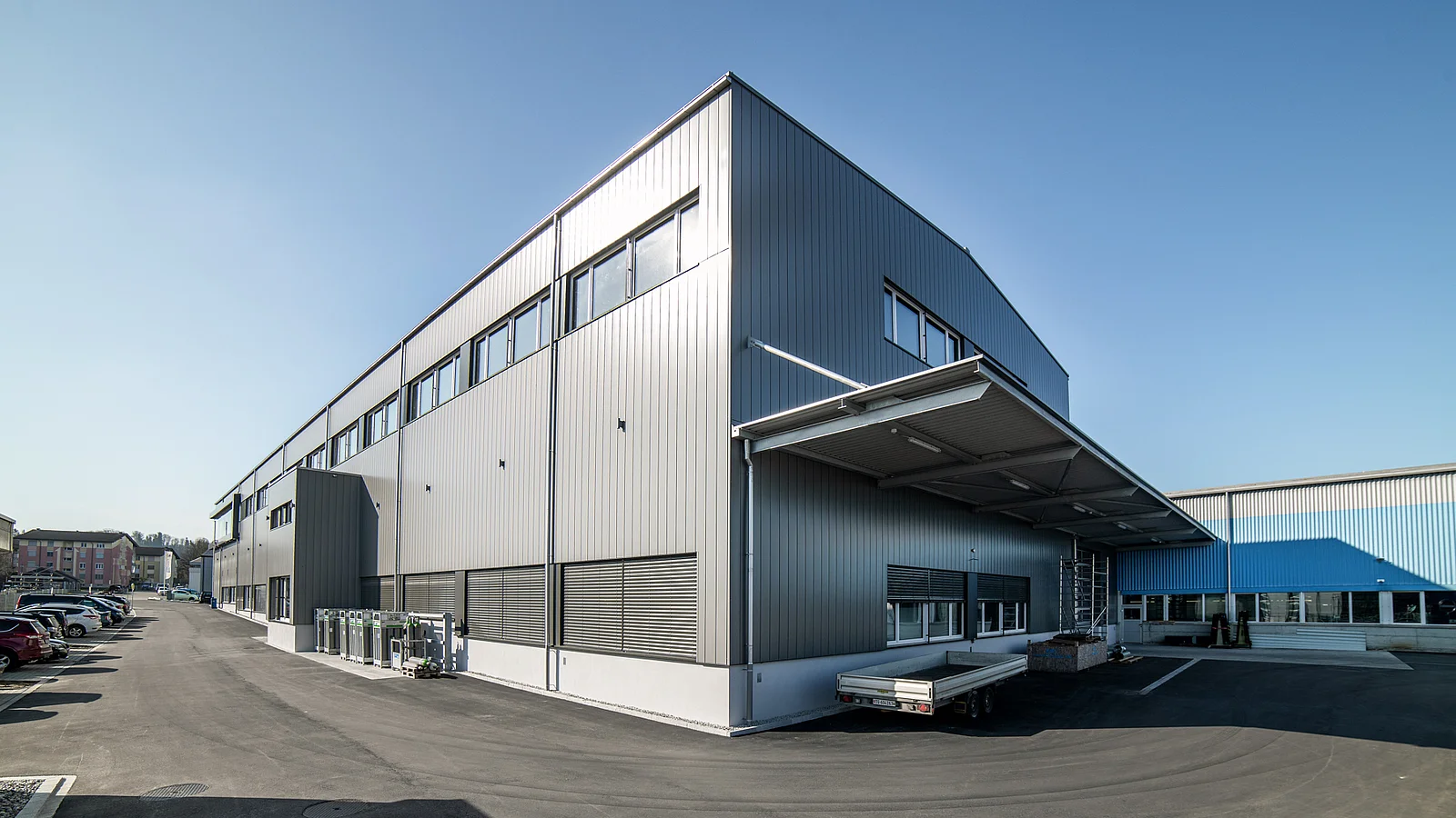 Gebäude Spedition zweifel metall ag